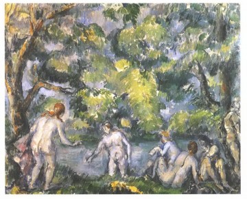  Cezanne Galerie - Badegäste Paul Cezanne